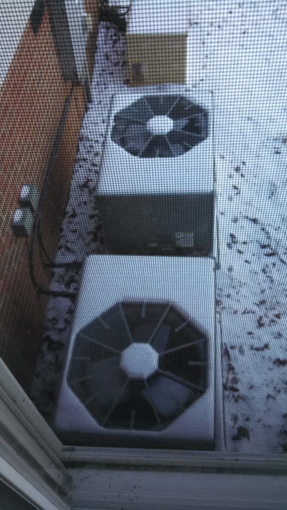 Outside Heat Pump Units